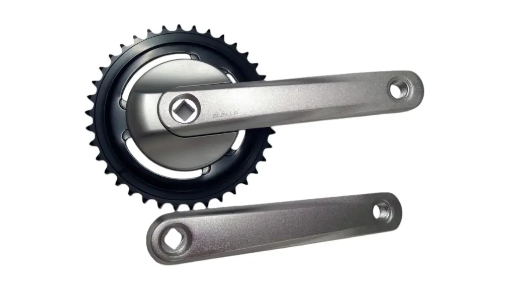 [42883] Crankset Samox EC33 38T 3/32  170mm zilver