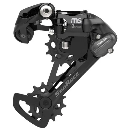 Derailleur SunRace Sturmey-Archer B.V. RDMS100MD 10-speed zwart