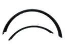 Spatbordset SKS aluminium 28" 55mm matzwart