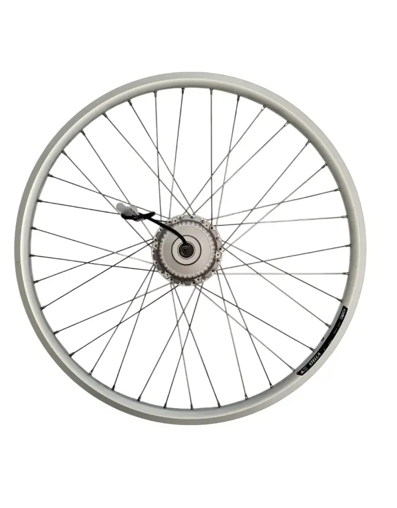 [42732] Front wheel Stella HD16 Silver rim - without CNC silver rim