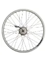 Front wheel Stella HD16 Silver rim - without CNC silver rim