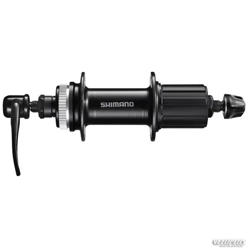 [51032] Achternaaf Shimano FH-TX505-8 8/9/10sp 36G center lock zwart