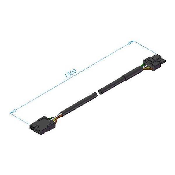 ION Kabelboom tbv. CU3 Display Houder 1500mm Molex - Zwart