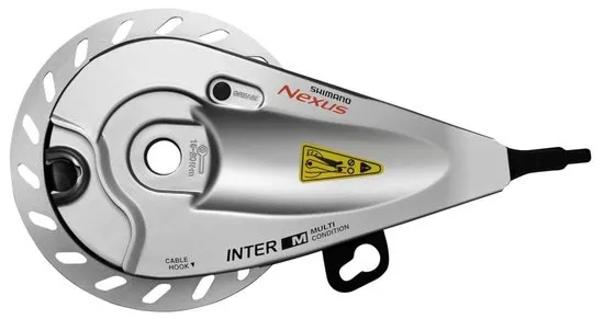 Rollerbrake Shimano Nexus BR-C3000 silver front