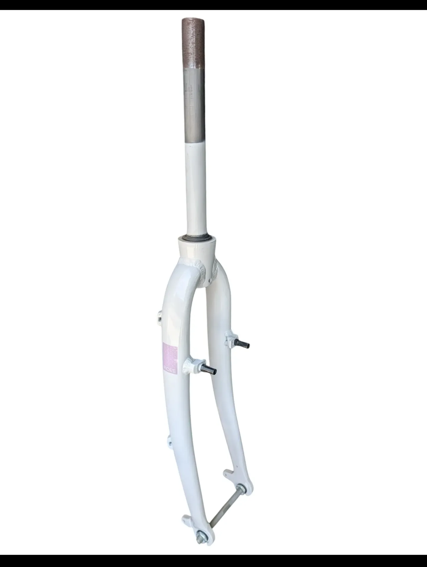 [55621] Front fork Stella Fiore white (with decal)