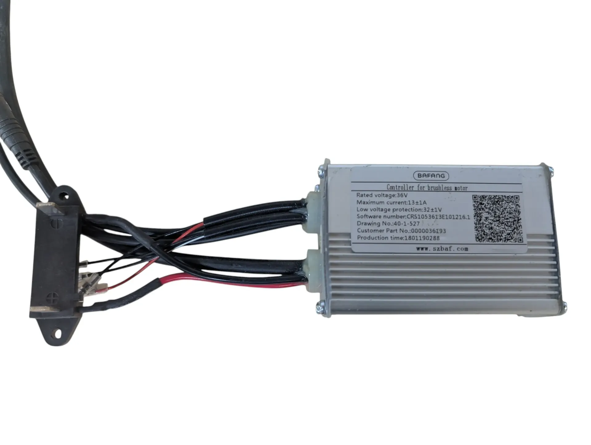 [55632R] Controller 36V 12A sinus 26" met verlichtingsaansluitingen