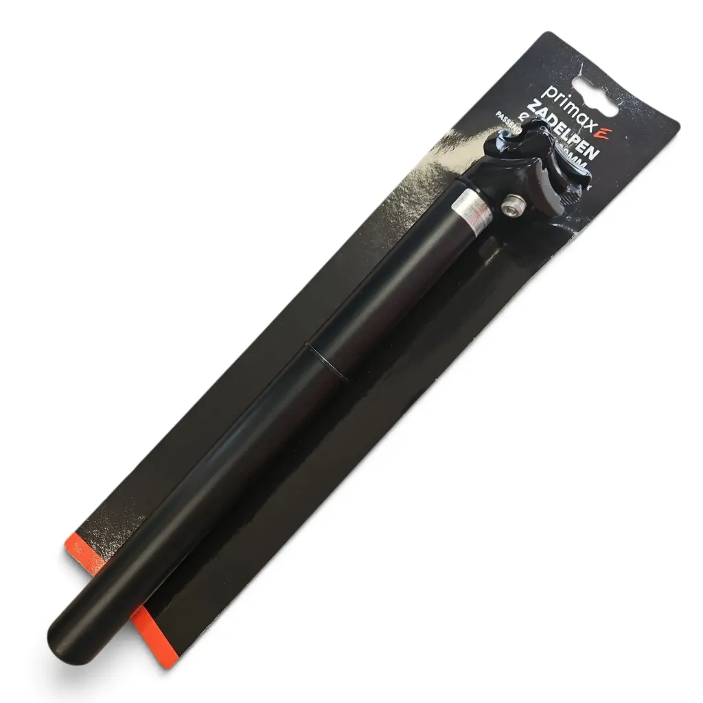 Zadelpen Primax E 400mm/34,0 zwart