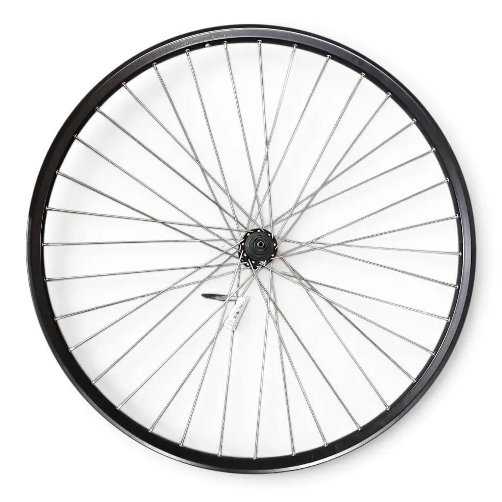 Voorwiel Shimano HB-QC300 zwart zilveren spaken