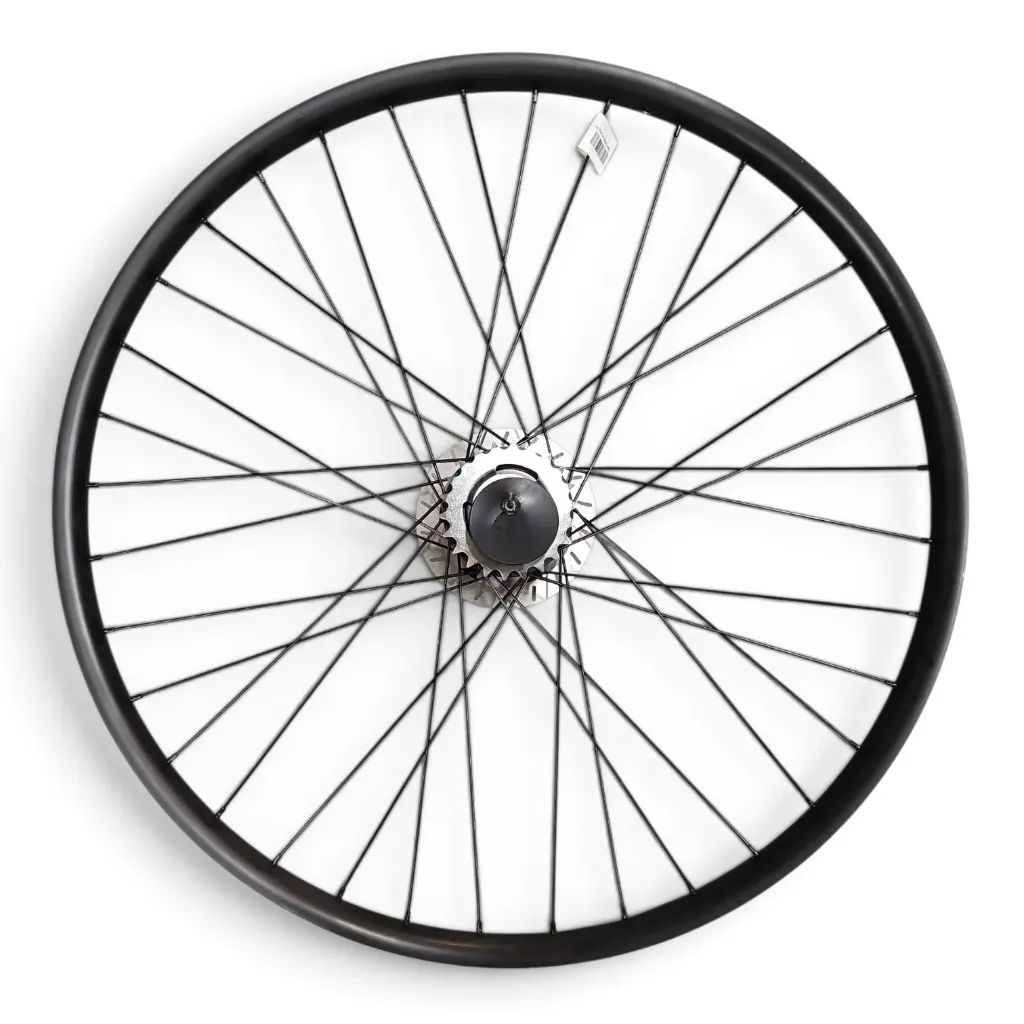 Achterwiel Sturmey Archer zwart schijfrem