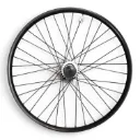 Achterwiel Sturmey Archer zwart schijfrem