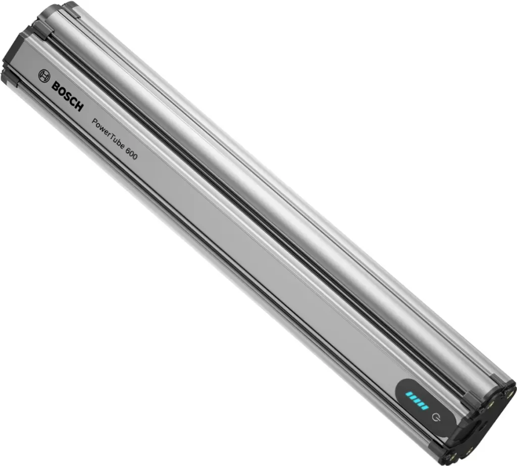Accu Bosch PowerTube 600 36V zilver
