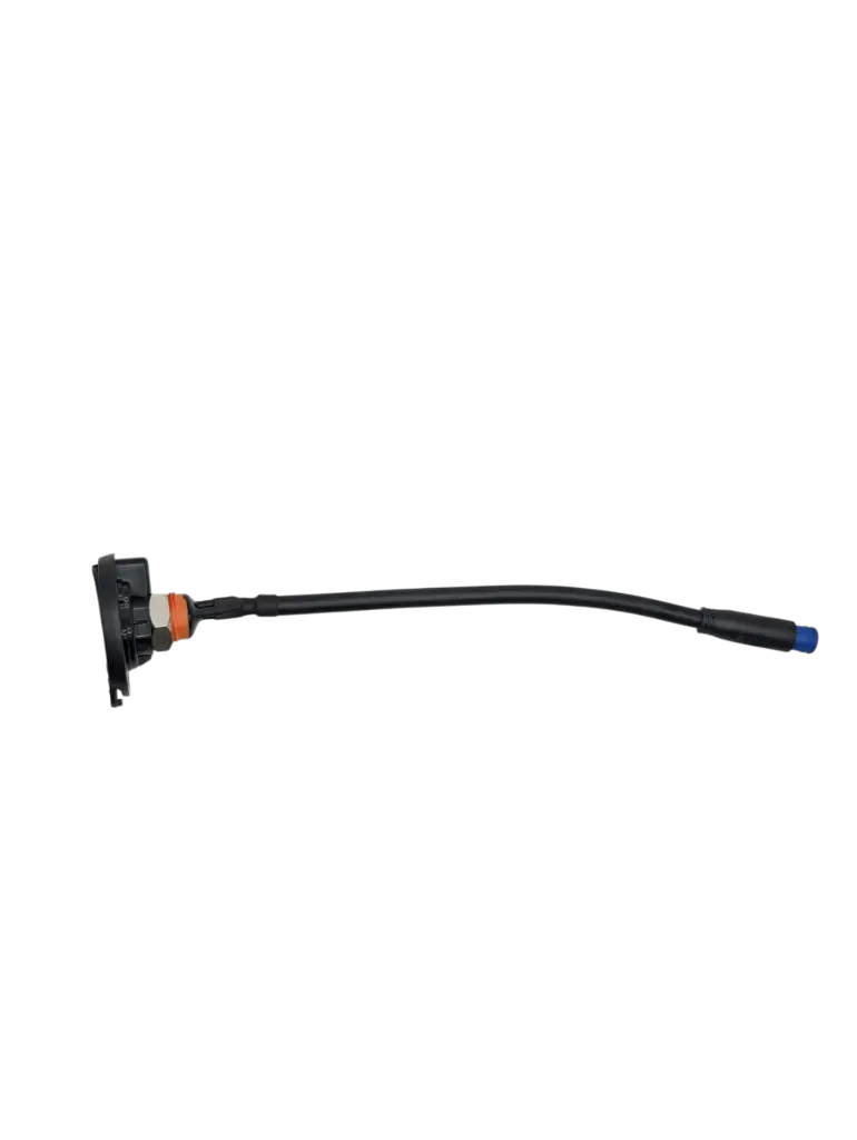 [55284] E-Bike kabel Bafang oplaadcontact SE04.600 accu